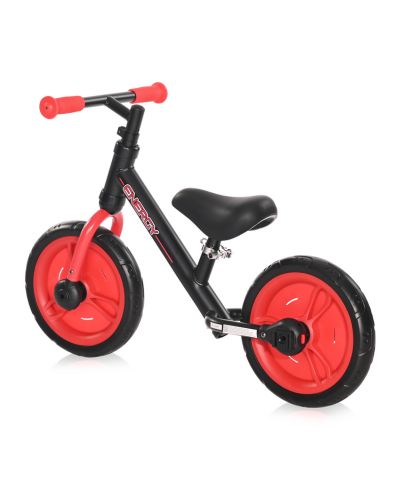 Bicikl za ravnotežu Lorelli - Energy, crni i crveni - 6