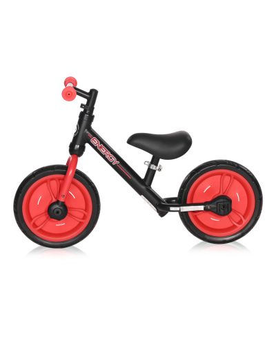 Bicikl za ravnotežu Lorelli - Energy, crni i crveni - 5