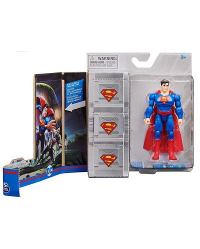 Osnovna figura s iznenađenjima Spin Master DС - Superman u plavom odijelu - 1