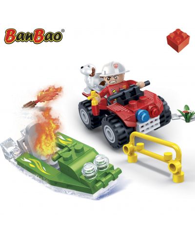 Konstruktor BanBao – Vatrogasni auto i čamac - 2