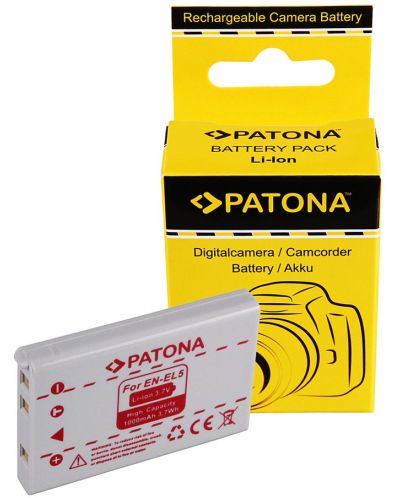 Baterija Patona - Standard, zamjena za Nikon EN-EL5, bijela - 3
