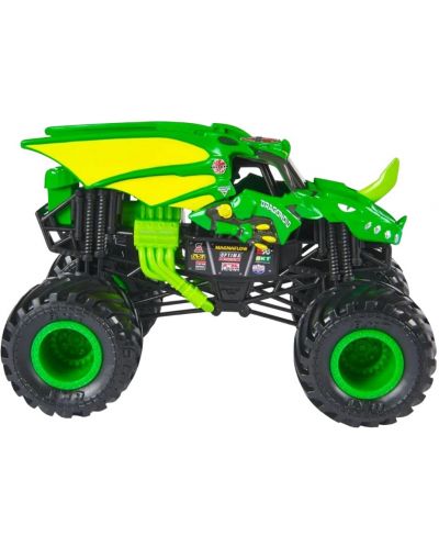 Buggy Monster Jam - Collectors Truck, Dragonoid, zeleni, 1:24 - 2