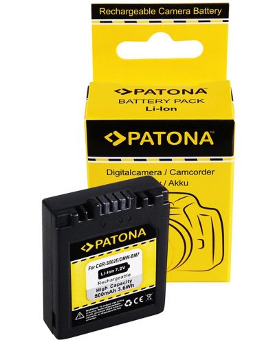 Baterija Patona - zamjena za Panasonic CGA-S002, crna - 3