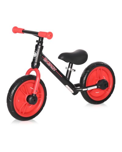 Bicikl za ravnotežu Lorelli - Energy, crni i crveni - 4
