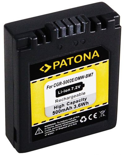 Baterija Patona - zamjena za Panasonic CGA-S002, crna - 2