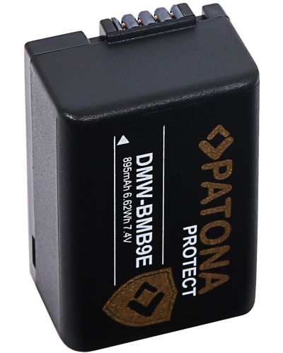Baterija Patona - Protect, zamjena za Panasonic DMW-BMB9, crna - 1