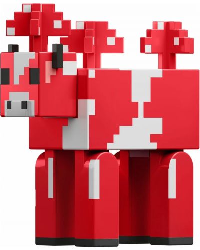 Osnovna figurica Minecraft - Mooshroom, 8 cm  - 2