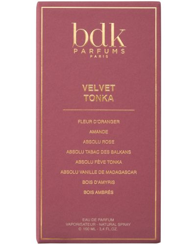 Bdk Parfums Matiêres Parfemska voda Velvet Tonka, 100 ml - 4