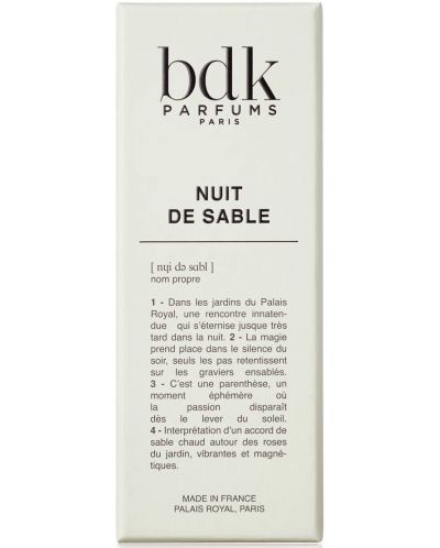 Bdk Parfums Parisienne Parfemska voda Nuit de Sable, 100 ml - 3