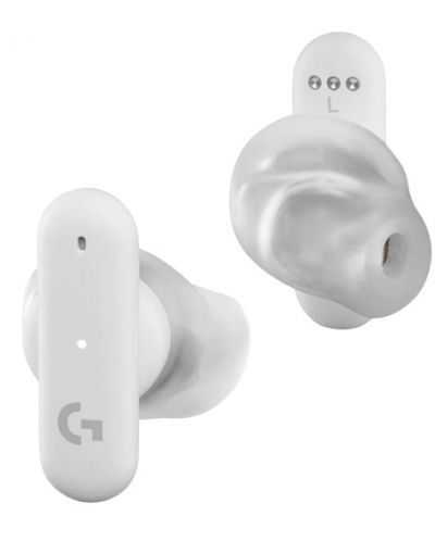 Bežične slušalice Logitech - G FITS Gaming Earbuds, TWS, bijele - 3