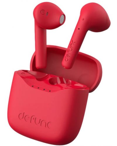 Bežične slušalice Defunc - TRUE LITE, TWS, crvene - 1