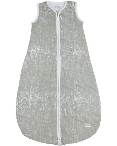 Vreća za spavanje za bebe Meyco Baby - Tog 0.5, 86 cm, Grey Stripes - 1