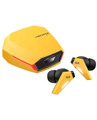Bežične slušalice Edifier - GX07, TWS, ANC, žuto/crne - 1
