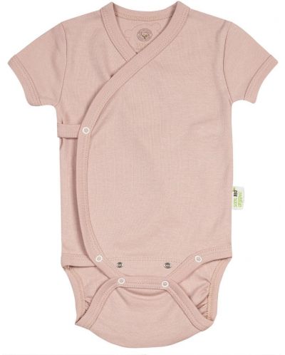 Bodi za bebe Bio Baby - Organski pamuk, ružičasti - 1