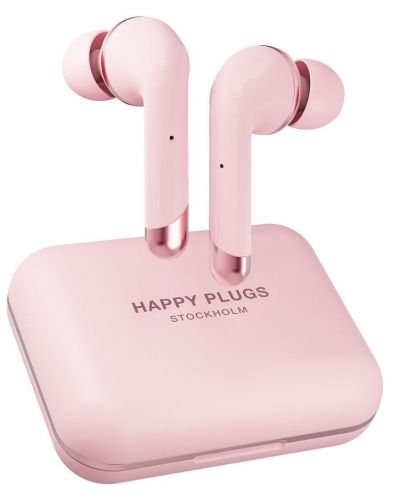 Bežične slušalice Happy Plugs - Air 1 Plus, TWS, ružičaste - 1