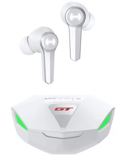 Bežične slušalice Edifier - GT4, TWS, bijele - 1