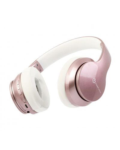 Bežične slušalice PowerLocus - P6, ružičaste - 4