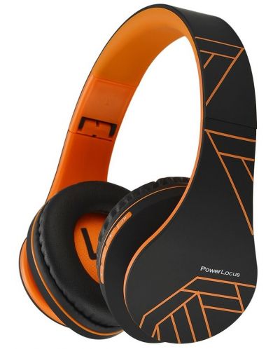Bežične slušalice PowerLocus - P2, crno/narančaste - 1