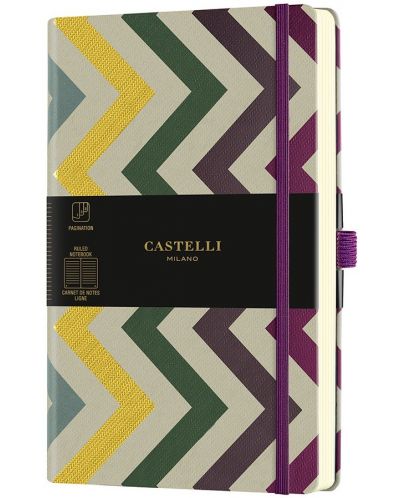 Bilžježnica Castelli Oro - Frets, 13 x 21 cm, na linije - 1