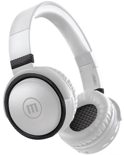 Bežične slušalice s mikrofonom Maxell - BTB52, bijele - 1