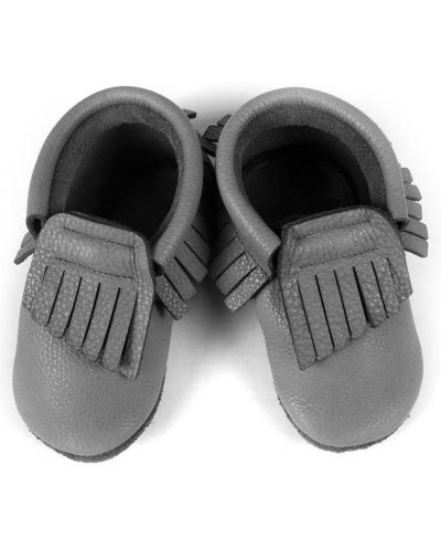 Cipele za bebe Baobaby - Moccasins, grey, veličina XS - 1