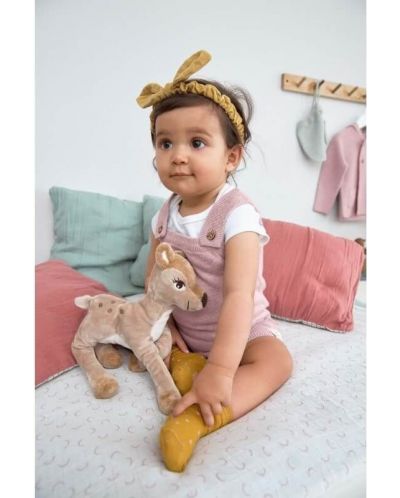 Dječji kombinezon Lassig - Cozy Knit Wear, 62-68 cm, 2-6 mjeseci, rozi - 4