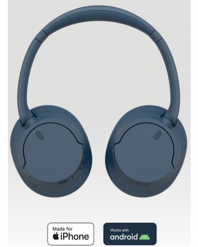 Bežične slušalice Sony - WH-CH720, ANC, plave - 3