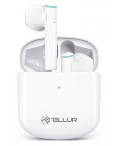 Bežične slušalice Tellur - Aura, TWS, bijele - 1