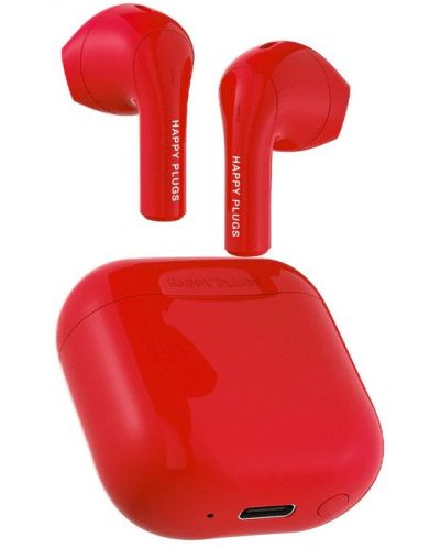 Bežične slušalice Happy Plugs - Joy, TWS, crvene - 7