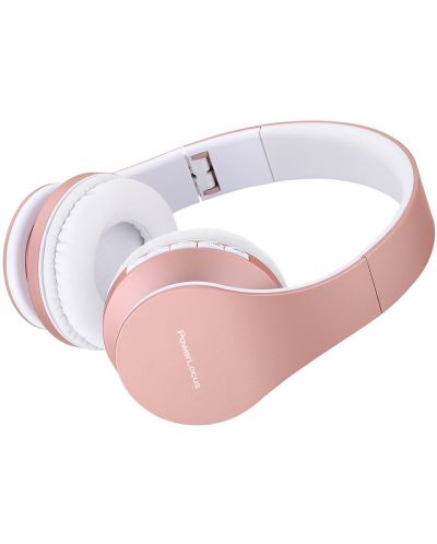 Bežične slušalice PowerLocus - P1, ružičasto/zlatne - 2