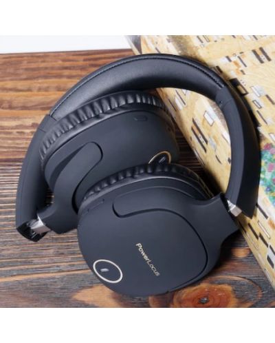 Bežične slušalice PowerLocus - P7, crno/zlatne - 8