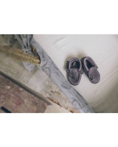 Cipele za bebe Baobaby - Moccasins, grey, veličina XS - 3