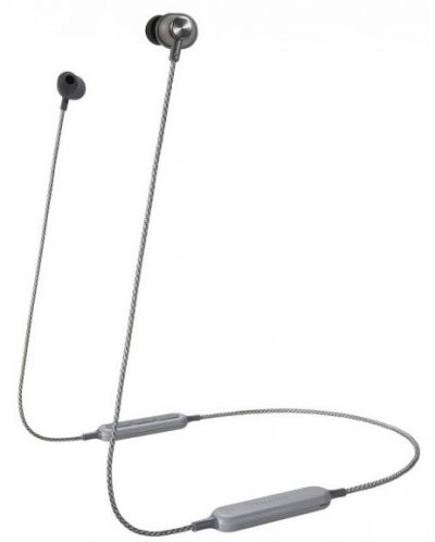 Bežične slušalice s mikrofonom Panasonic - RP-HTX20BE-H,  sive - 1