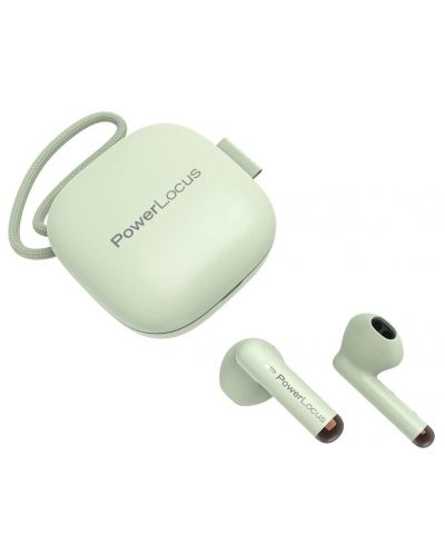 Bežične slušalice PowerLocus - PLX1, TWS, zelene - 2