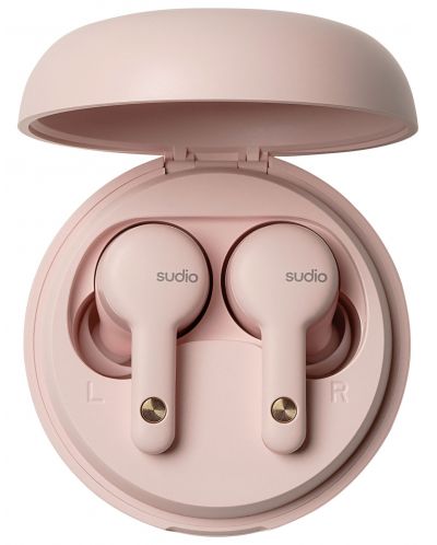 Bežične slušalice Sudio - A2, TWS, ANC, ružičaste - 5