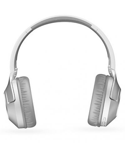 Bežične slušalice s mikrofonom A4tech - BH300, bijele/sive - 3