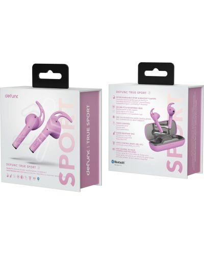 Bežične slušalice Defunc - TRUE SPORT, TWS, ružičaste - 3