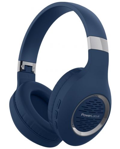 Bežične slušalice PowerLocus - P4 Plus, plave - 1