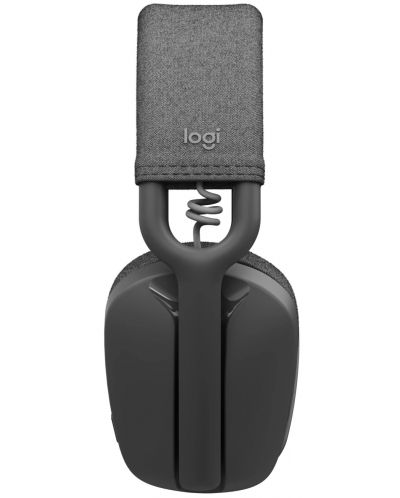 Bežične slušalice s mikrofonom Logitech - Zone Vibe 100, crne/sive - 4