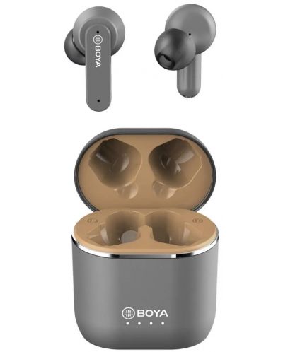 Bežične slušalice Boya - BY-AP4-G, TWS, sive - 1