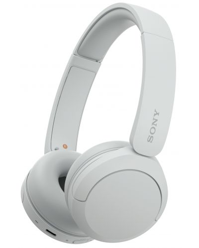 Bežične slušalice s mikrofonom Sony - WH-CH520, bijele - 3