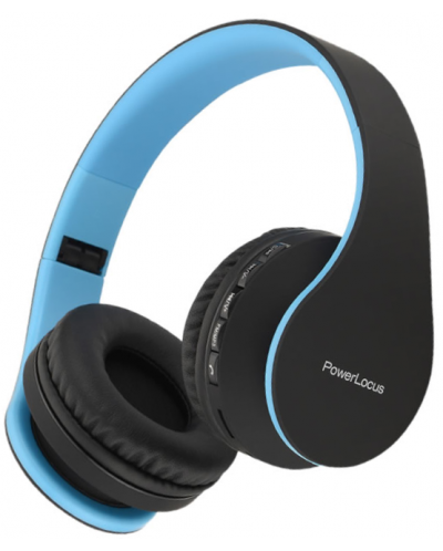 Bežične slušalice PowerLocus - P1, plave - 1