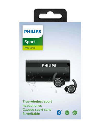 Bežične slušalice Philips ActionFit - TAST702BK, crne - 3