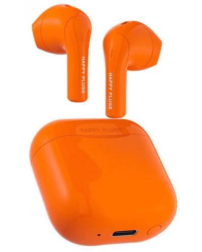 Bežične slušalice Happy Plugs - Joy, TWS, narančaste - 7
