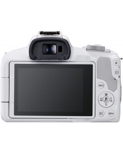 Kamera bez ogledala Canon - EOS R50, RF-S 18-45mm, f/4.5-6.3 IS STM, bijela + Objektiv Canon - RF, 15-30mm, f/4.5-6.3 IS STM - 7