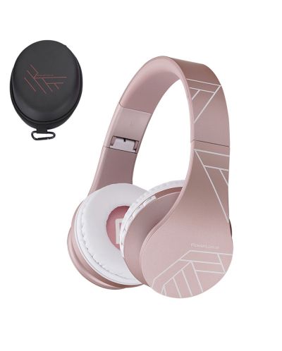 Bežične slušalice PowerLocus - P1 Line Collection, ružičasto/zlatne - 3
