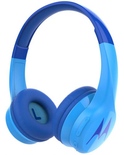 Bežične slušalice s mikrofonom Motorola - Squads 300, plave - 1