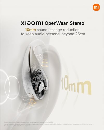 Bežične slušalice Xiaomi - OpenWear Stereo, TWS, Sandstone Beige - 6