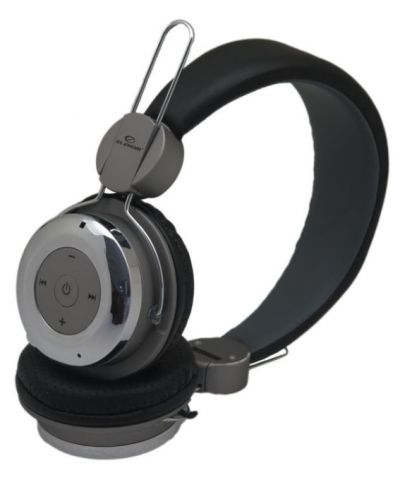 Bežične slušalice s mikrofonom Elekom - EK-1008, srebrnaste - 1