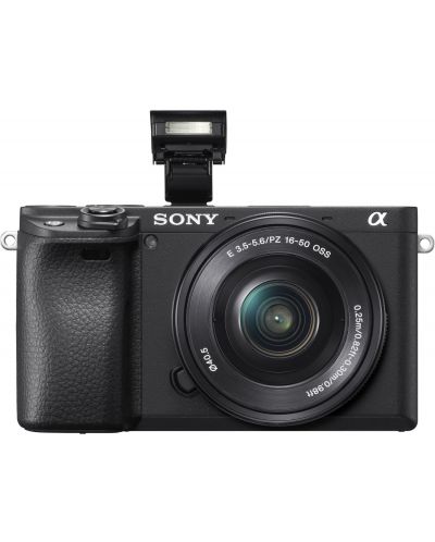 Fotoaparat bez zrcala Sony - A6400, E PZ 16-50mm OSS, Black - 5